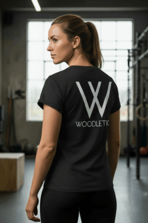 Woodletics - Womens Roll-Up T-Shirt