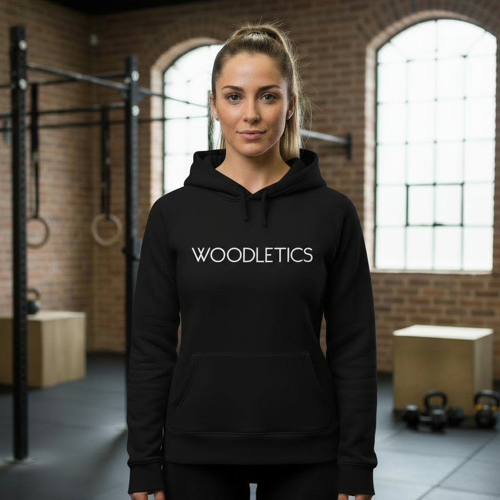 Woodletics - Womens Organic Boxcut Hoodie – Bild 2
