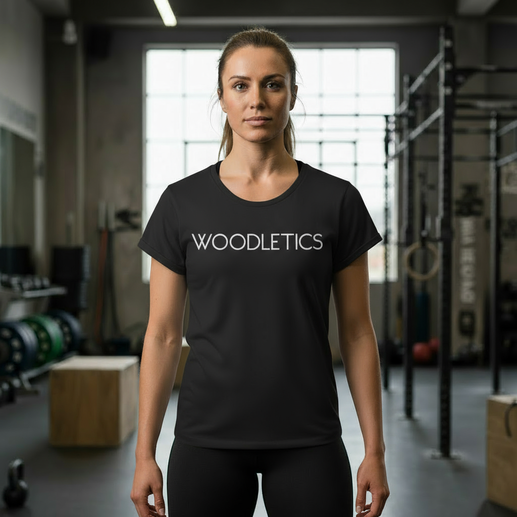 Woodletics - Womens Roll-Up T-Shirt – Bild 4